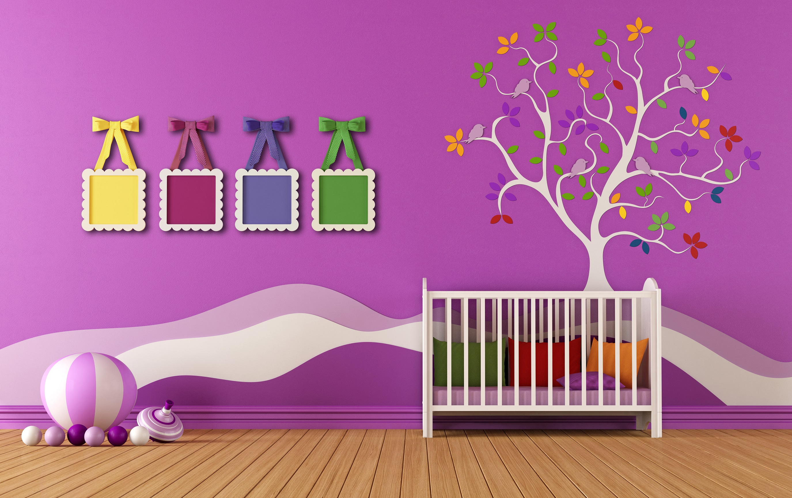 Kinderzimmer wandgestaltung: die schönsten ideen!