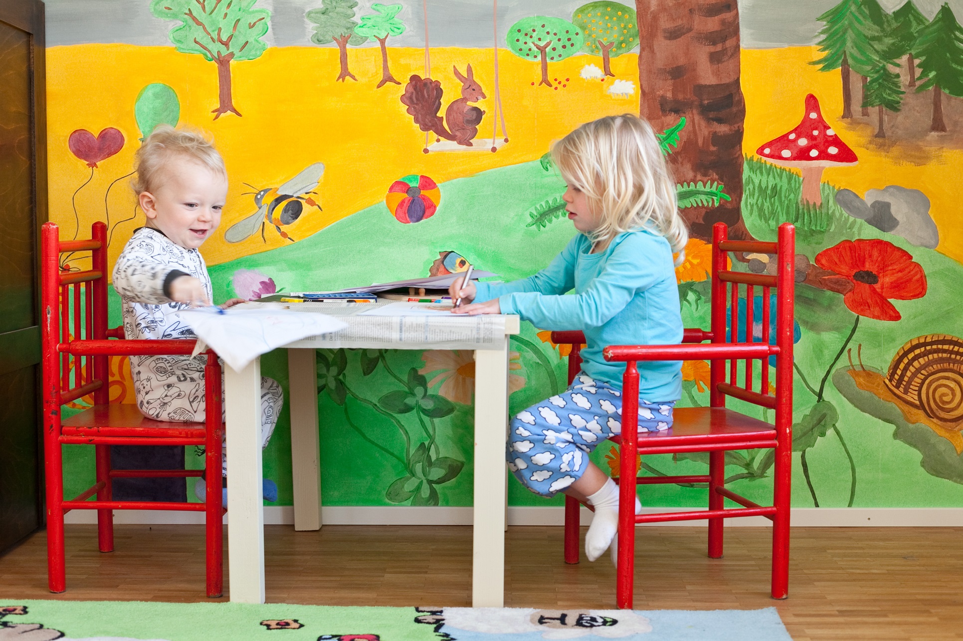 Kinderzimmer wandgestaltung: die schönsten ideen!