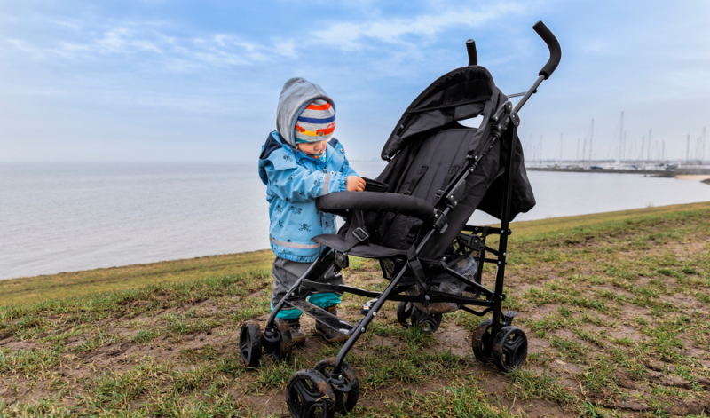 Kinderwagen im Test: die Handhabung spielt im Test eine Rolle.