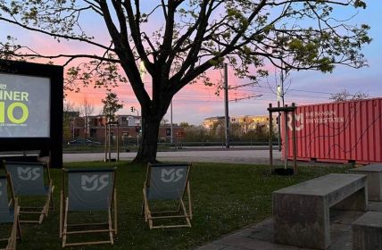 FILMZ feiert 25 Jahre Containerkino auf Campus Universität (Foto: FILMZ e.V.)