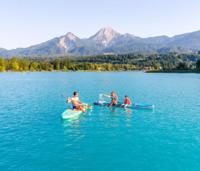 Camping: Wohnen mitten in der Natur (Foto: Region Villach Tourismus oder K&auml;rnten Werbung. Michael Stabentheiner)