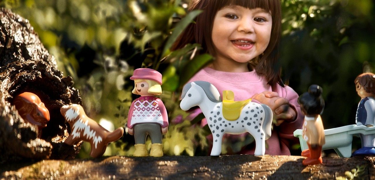 Playmobil revolutioniert mit pflanzenbasiertem Spielzeug für Kleinkinder die (Foto: PLAYMOBIL. CHRISTIAN BERG)